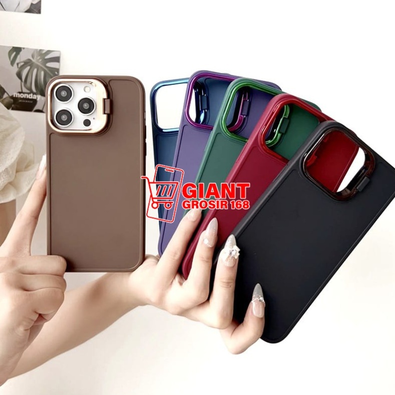 iPhone 13 iPhone 13 Pro iPhone 13 Pro Max Softcase Macaron Stand Ring Kamera Case iPhone 13 iPhone 1