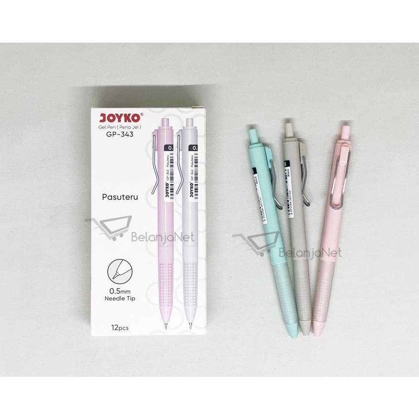 

Pulpen Pen Gel Gel Pen Joyko Cetek Pasuteru GP343 5 mm Mata Jarum 1 LUSIN KODE F6A3