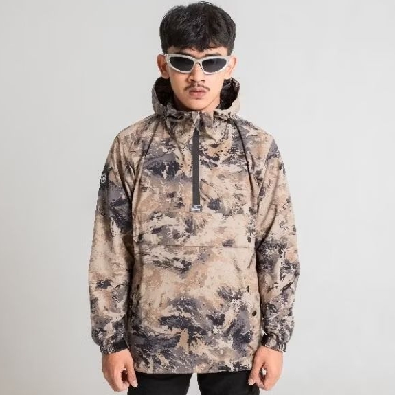 TROUBLEMAKER ANORAK JACKET - CLASSIC GOBI - CAGOULE JACKET - OUTDOOR JACKET - CASUAL JACKET