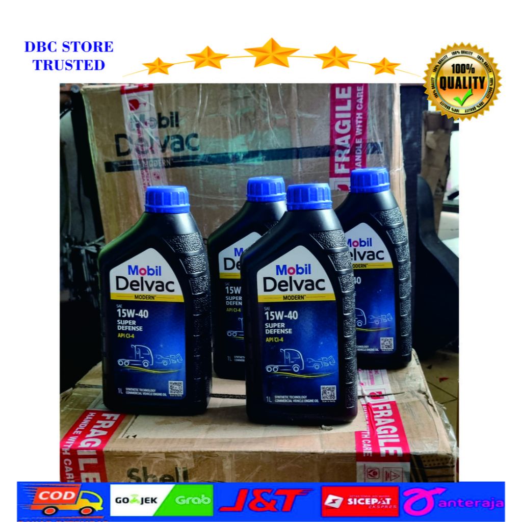 Oli Mesin Diesel Mobil Delvac Mobil Delvac Modern 15W-40-1L