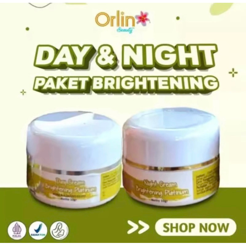 Orlin Day Cream & Night Cream Brightening