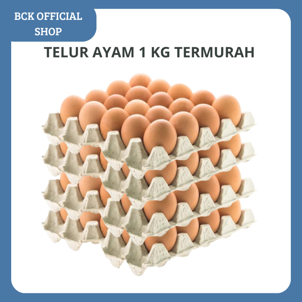 

Telur Ayam 1 Kg GROSIR Telur Ayam Termurah Khusus (INSTAN/ GRAB INSTAN/ GOSEND)