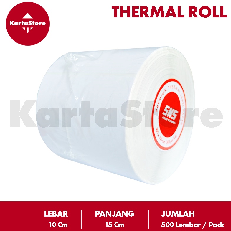 

LABEL THERMAL 1x15 mm Isi 5 Pcs SNS KODE J8E3