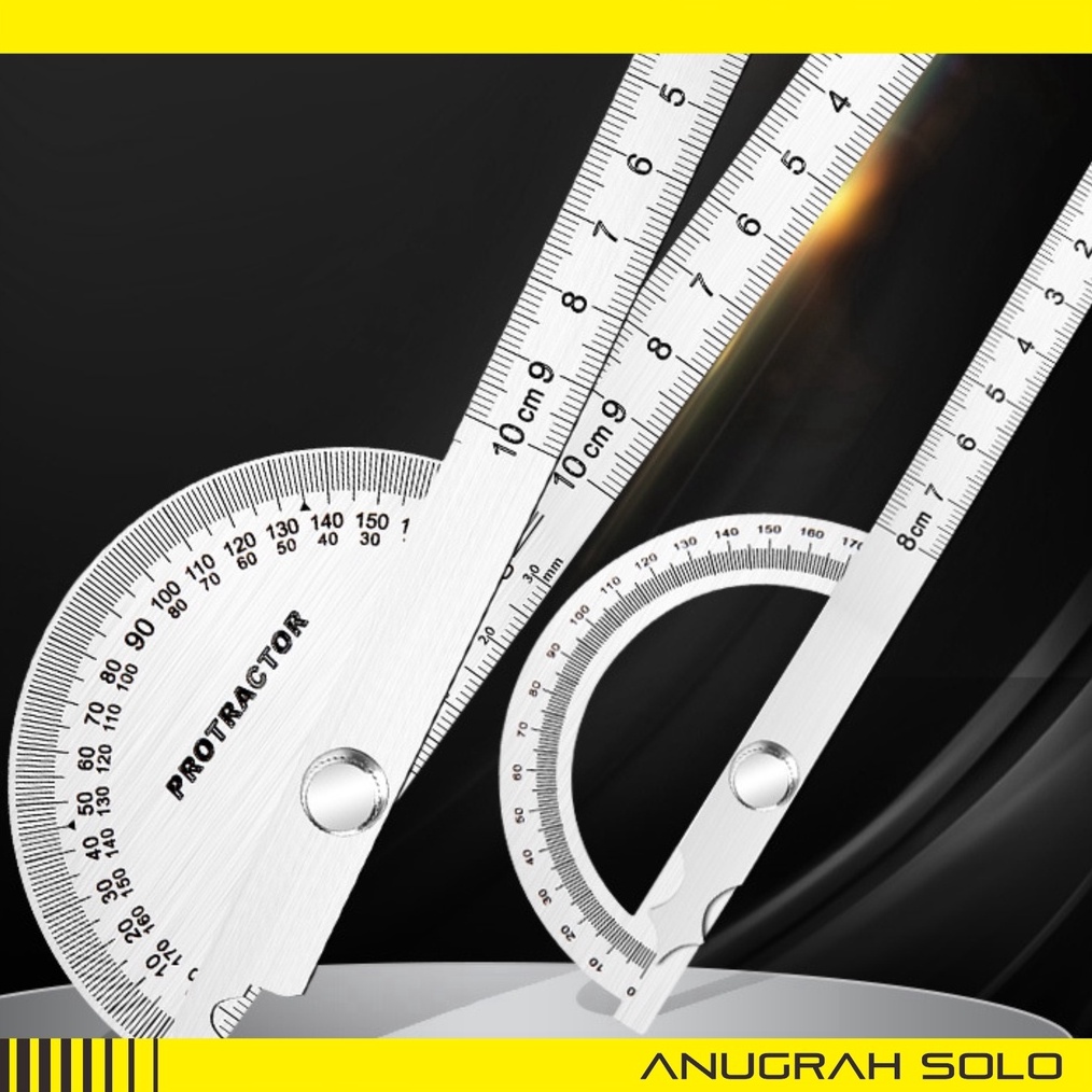 

Stainless Steel Angle Ruler Penggaris Busur Stainles KODE Z9O5