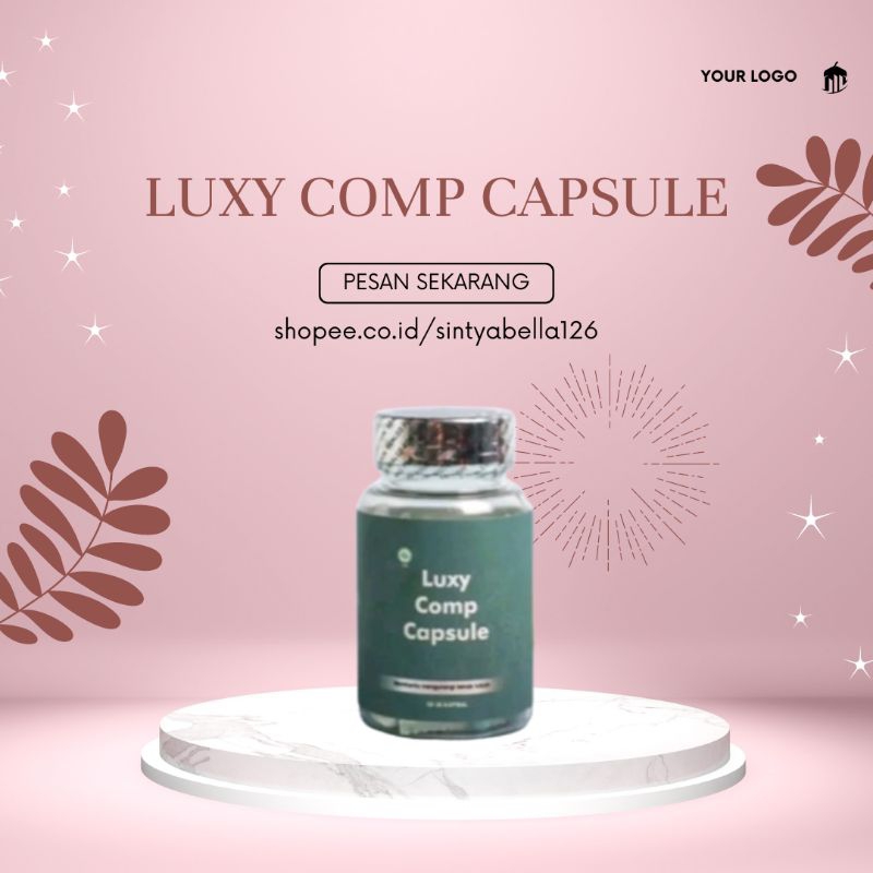LUXY COMP CAPSULE PEMUTIH PELANGSING BADAN ASLI