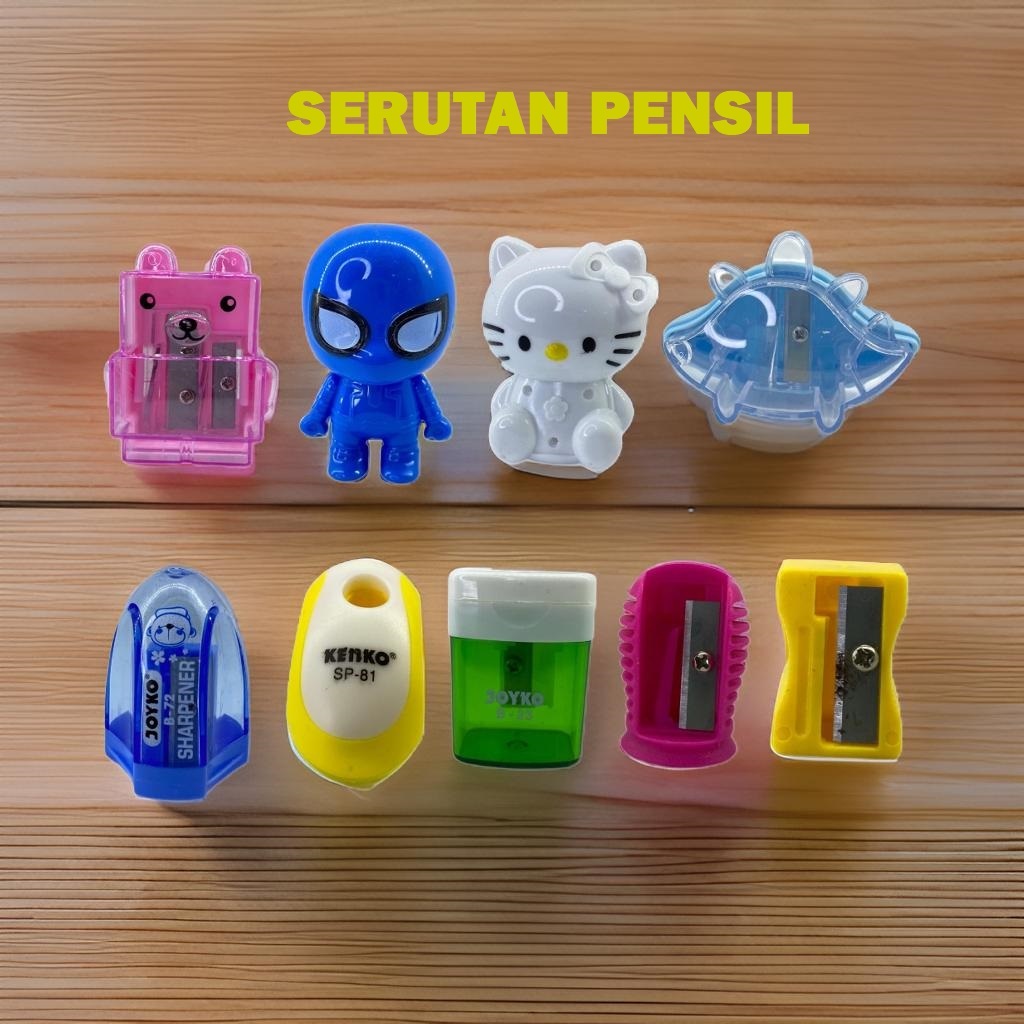 

RAUTAN SHARPENER SERUTAN PENSIL