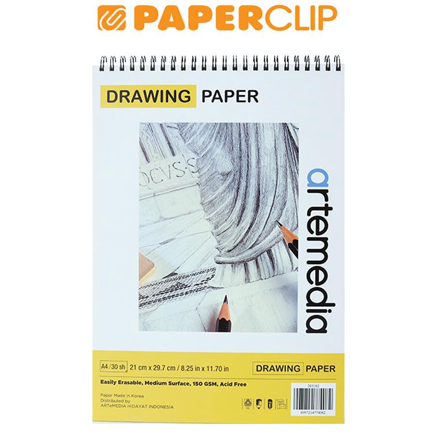 

KODE M6N2 SKETCH BOOK ARTEMEDIA A4 15GSM 2312 WIRE BOUND