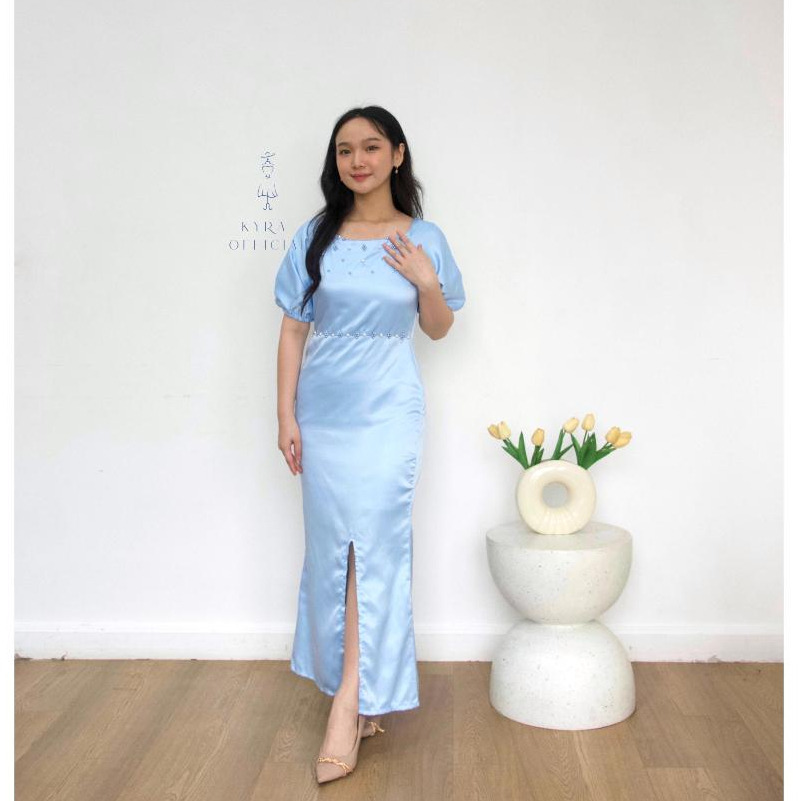 Dress Seragam Bridesmaid Dris Na Real Pic Deres Wanita Casualdrass Korean Style Drass Casual Guan Bi