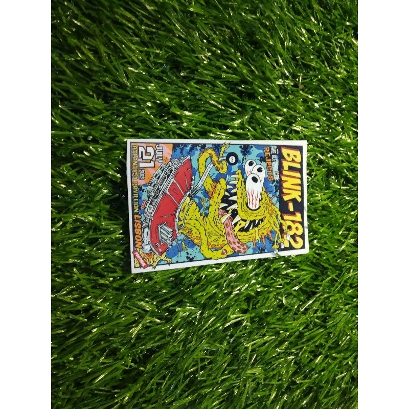 

print stiker blink 182