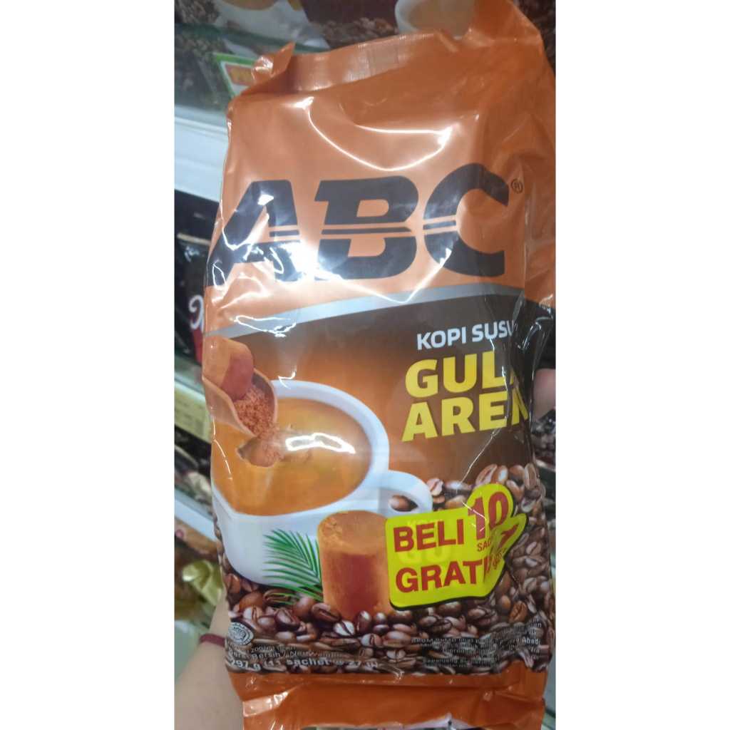 

KOPI ABC GULA AREN 10pcs 297 gram