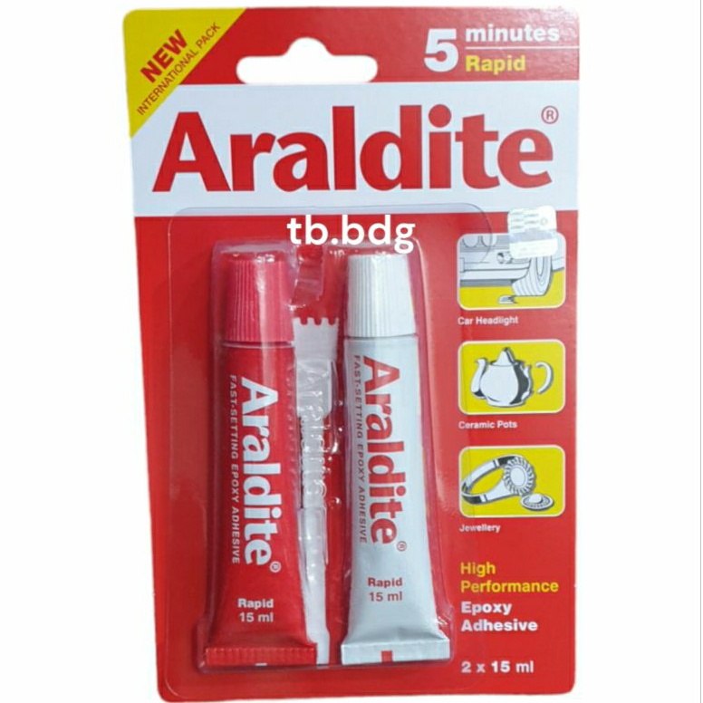 

Lem Araldite Merah 5 Menit KODE Y2T5