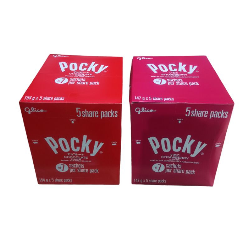 

Pocky Share Pack 1 Box isi 5 Bungkus Harga Per Box