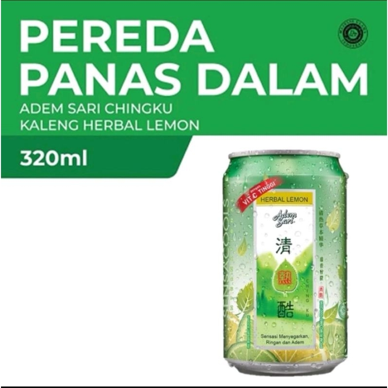 

Adem Sari Cingku kaleng 320ml, 1 dus isi 24 kaleng.