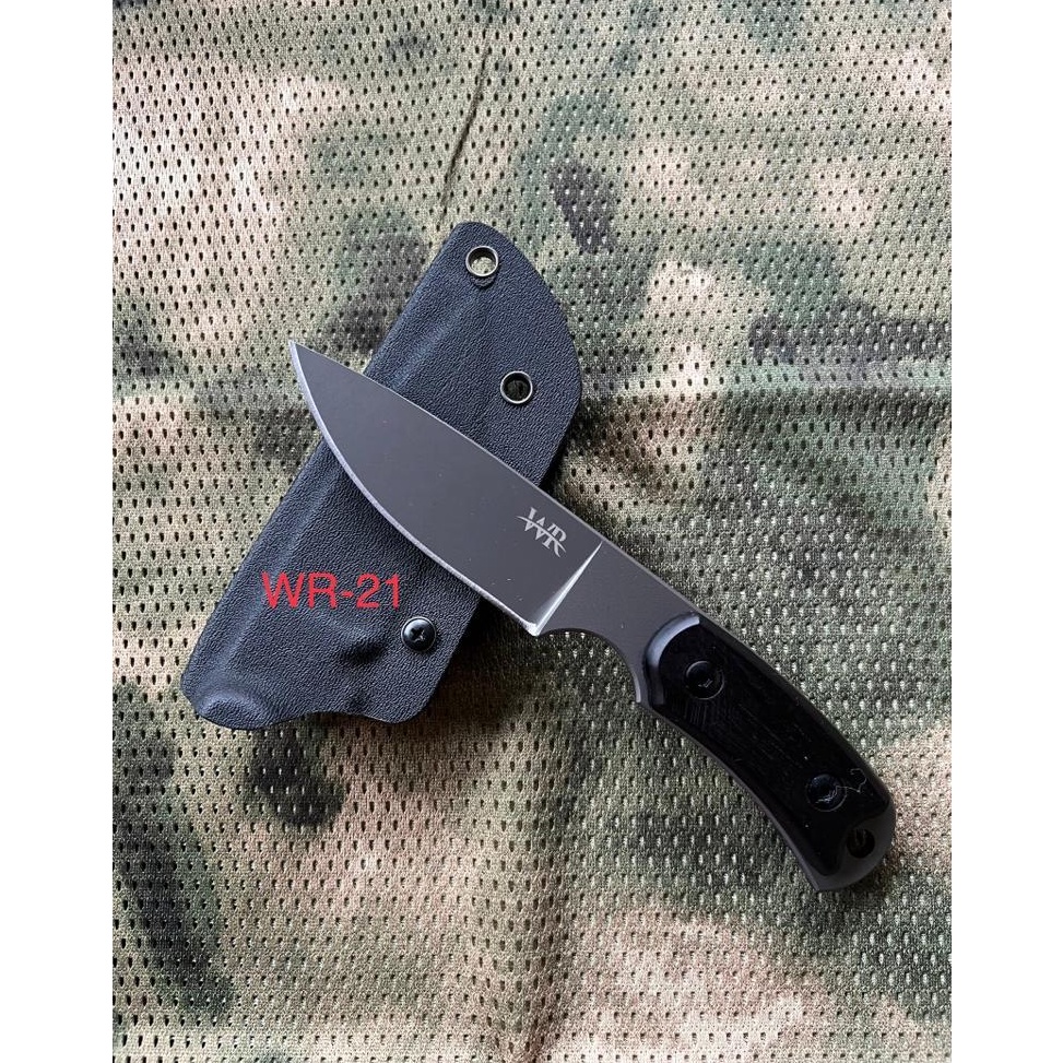 KODE O74Z Pisau Tactical Kydex WR 21  Pisau WR Tactical Outdoor  Holster Dan Teklock  Pisau Camping 