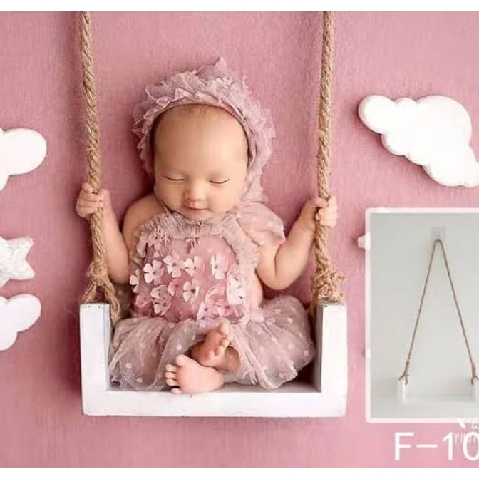 HJ6 ayunan bayi newborn property poto bayi properti poto bayi newborn ayunan bayi kayu