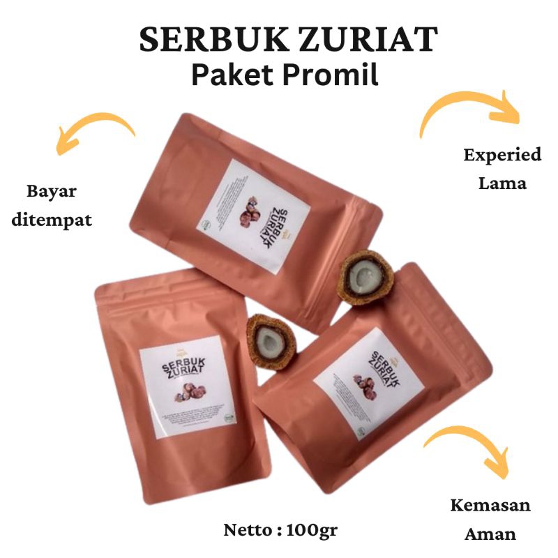 Serbuk Buah Zuriat Promil/buah zuriat/ buah zuriat promil