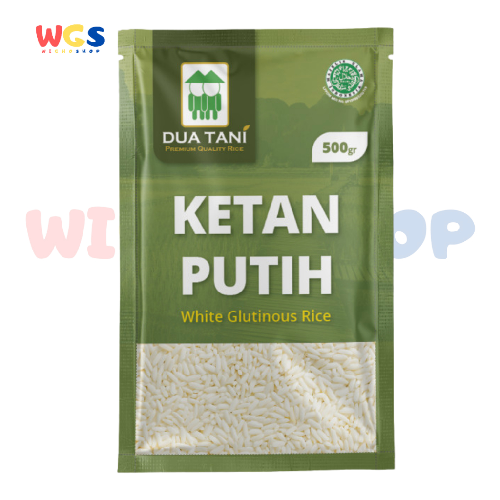 

Dua Tani Premium Beras Ketan Putih Berkualitas Tinggi 500g