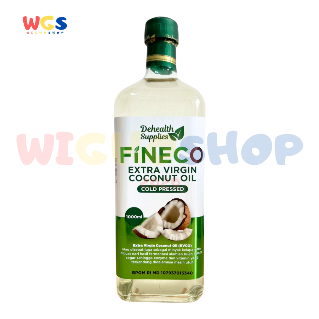 

Dehealth Supplies Fineco Extra Virgin Coconut Oil Cold Pressed 1000ml