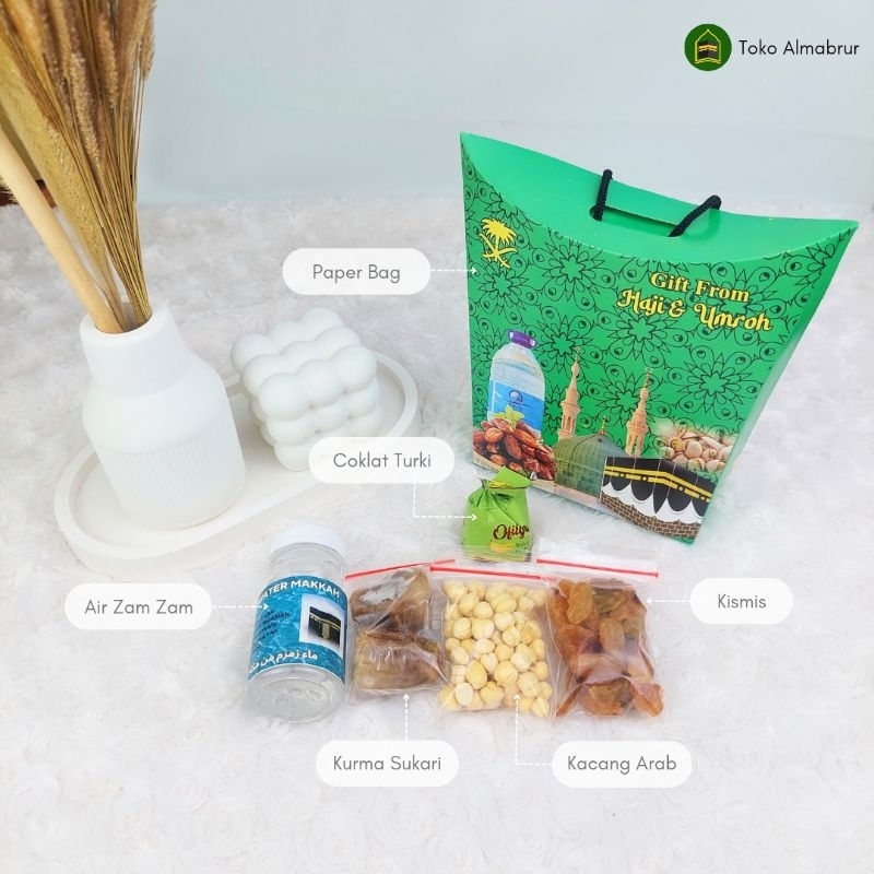 

PAKET STANDAR BAG Oleh oleh Hampers Bingkisan Haji dan Umroh