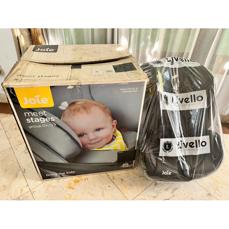 Preloved Carseat car seat joie meet stages black full set