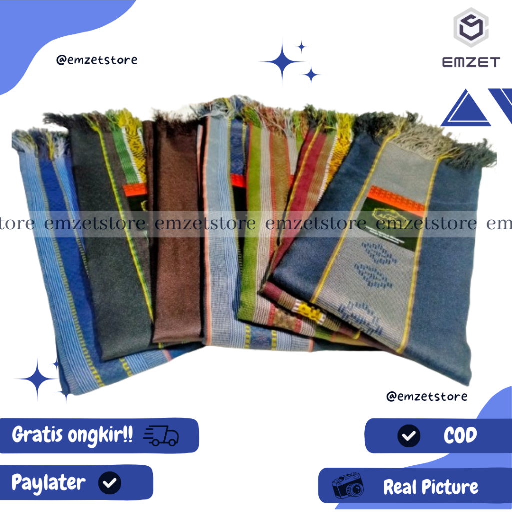 SORBAN HAJI  SORBAN PRIA HAJI AL-MOIS SORBAN VARIAN MOTIF