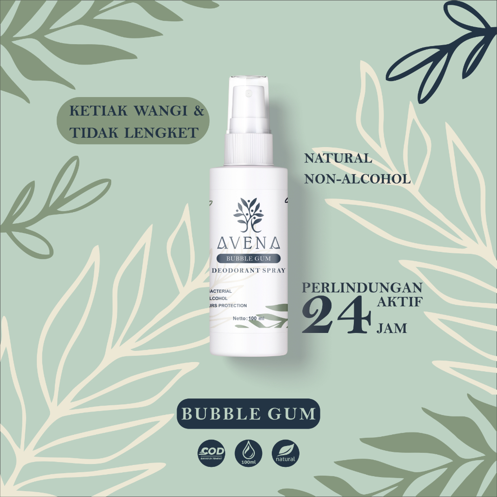 Avena Parfum Spray Tawas Deodorant Tawas Parfum Alum Spray Alum Deodotant Parfum Tawas Tawas Wewangi