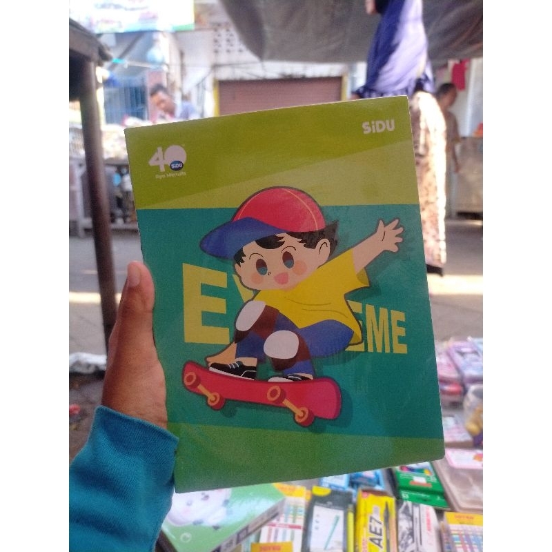 

Buku tulis sinar dunia (SIDU) 38 Lembar isi 10 buku
