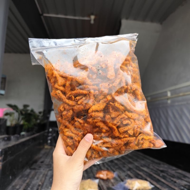 

[500GR] KERIPIK USUS AYAM KRISPI DAUN JERUK PREMIUM TERMURAH