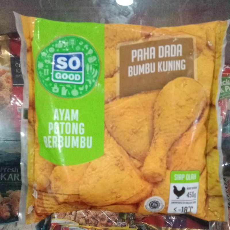 

So Good Paha Dada Bumbu Kuning / Ayam Potong Berbumbu