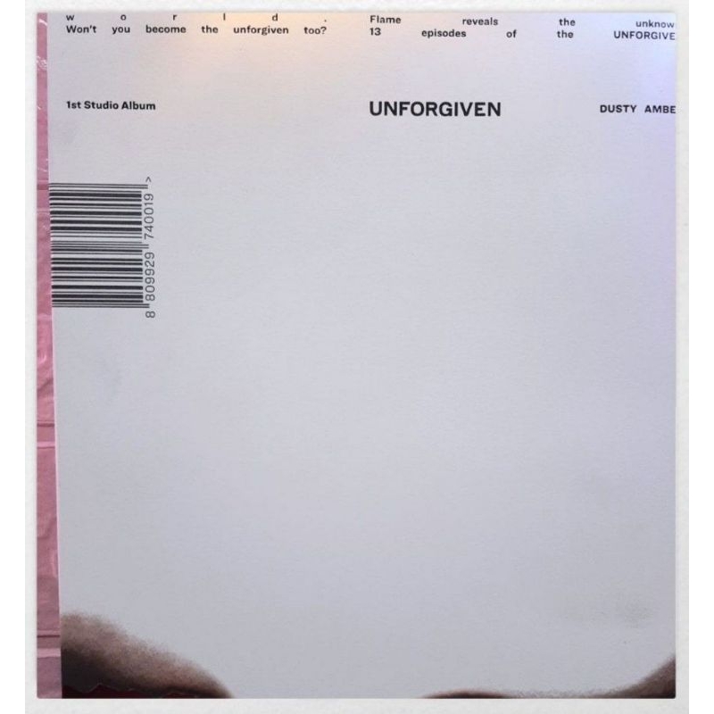 ALBUM LESSERAFIM UNFORGIVEN UNSEALED(*READ DESC*)