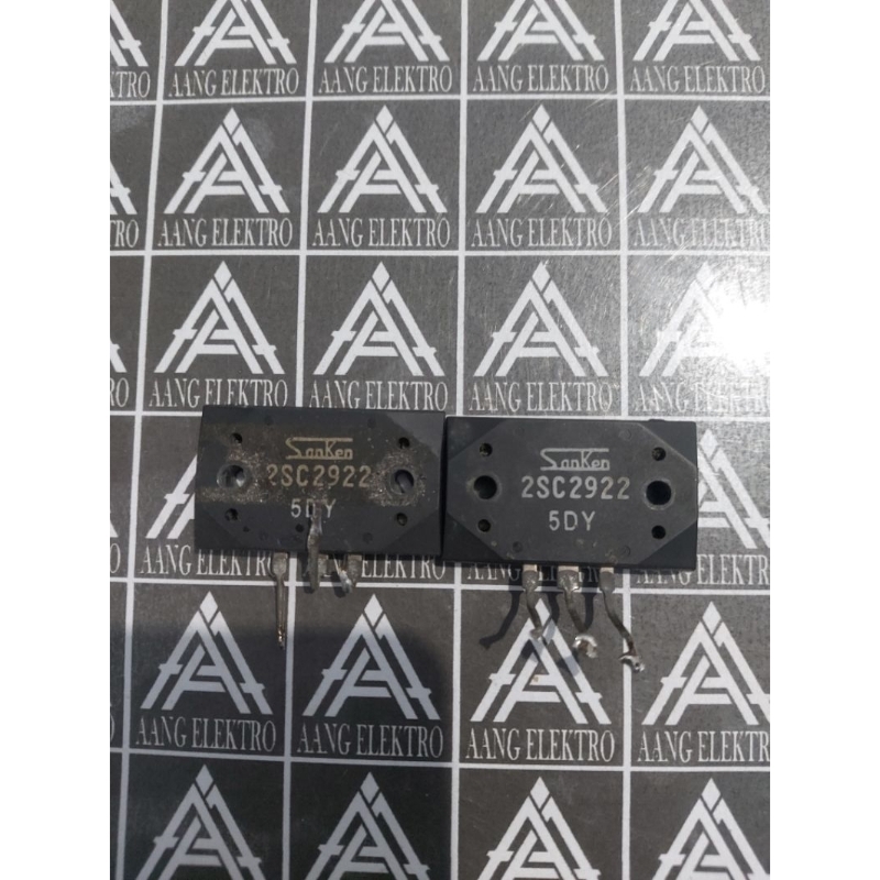 sanken 5dy 2SC2922 bekas cabutan original masih normal.harga 1 biji
