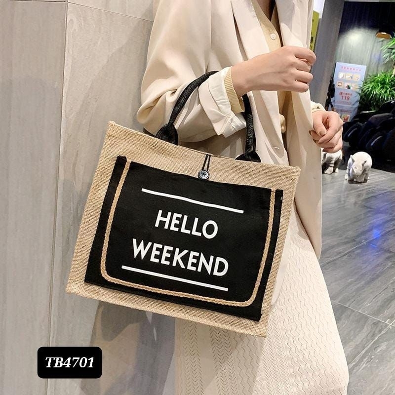 GSI TAS TOTE BAG CANVAS IMPORT TB4701