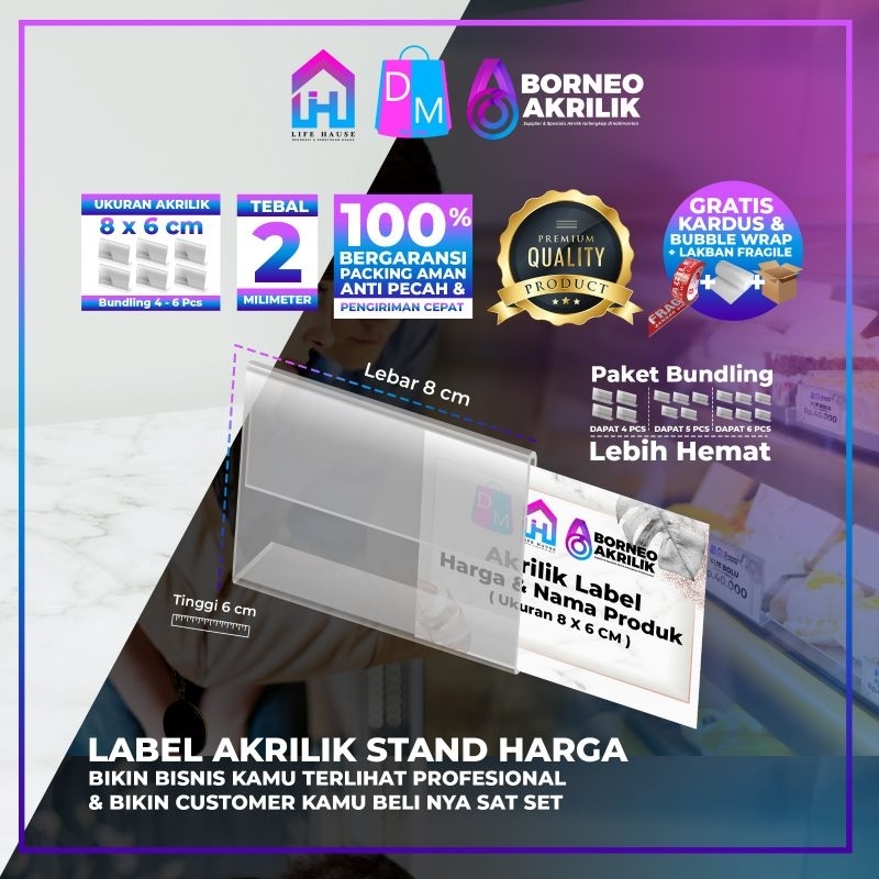 

Akrilik Label Harga 8x6cm Akrilik Label Tag Standing Akrilik Perlengkapan Usaha Perlengkapan Kantor F&B Tenant Akrilik Lembaran Borneo Akrilik Lifehause Dilemashop Dekorasi Kamar Dekorasi Kantor Wirausaha Pengusaha Produksi Akrilik Custom