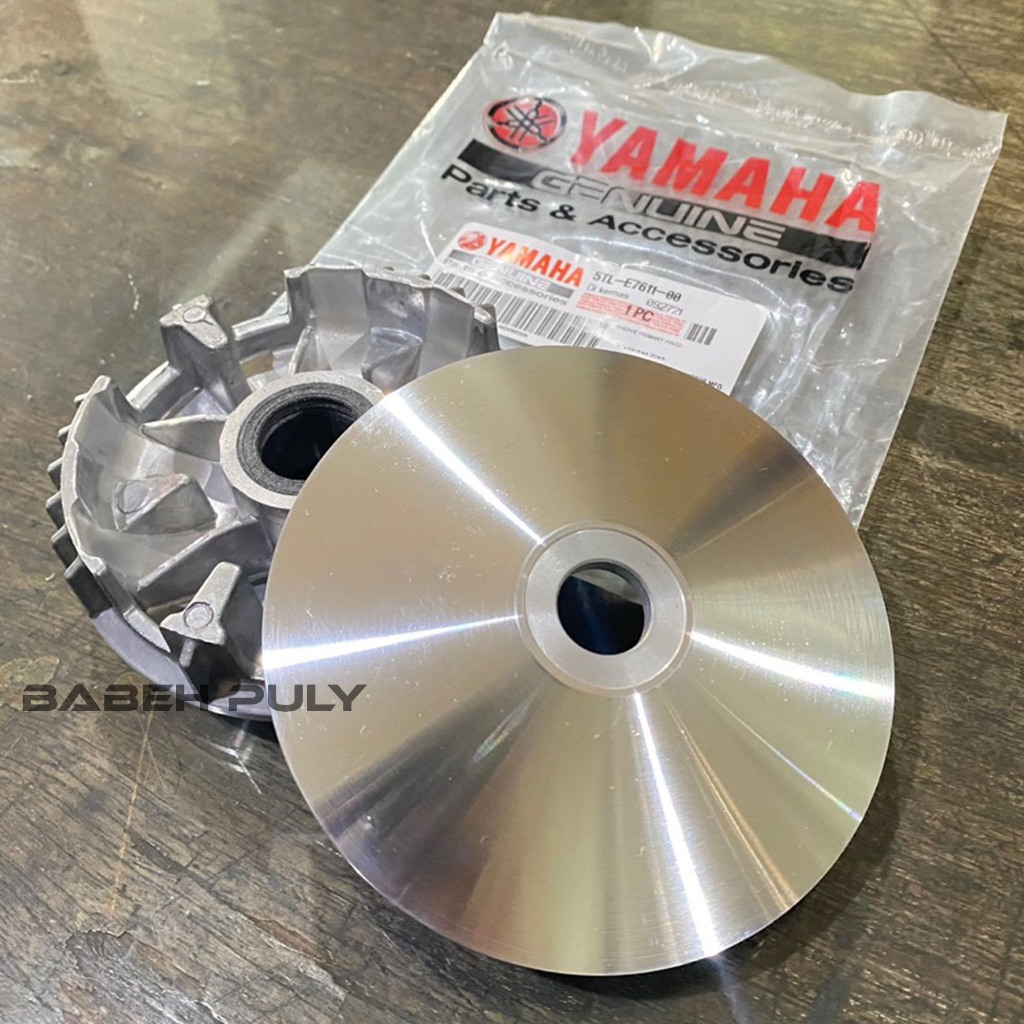 PULLY Motor Yamaha Mio Pulley Puli 1-Set rumah roller kerok dan kipas bubut racing custom mio sporty