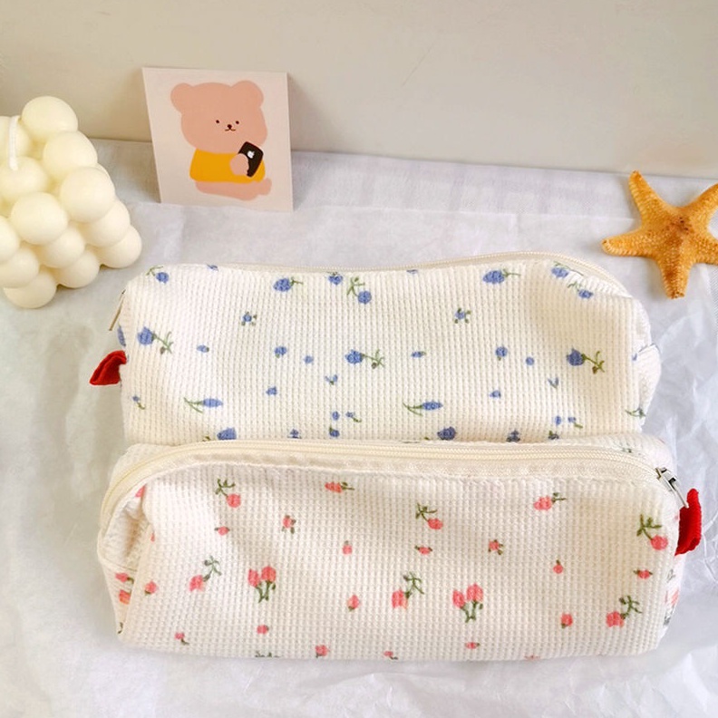 

DISKON SPESIAL Mismi Alice Pencil Case Kotak Pensil Sekolah Motif Little Flower Perempuan Trendy PC2A