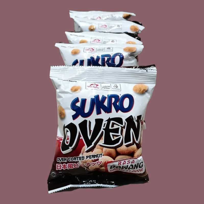 

SPESIAL AWAL TAHUN Sukro Oven Kacang Rasa Bawang 1 Renceng Isi 1 pcs 12gr