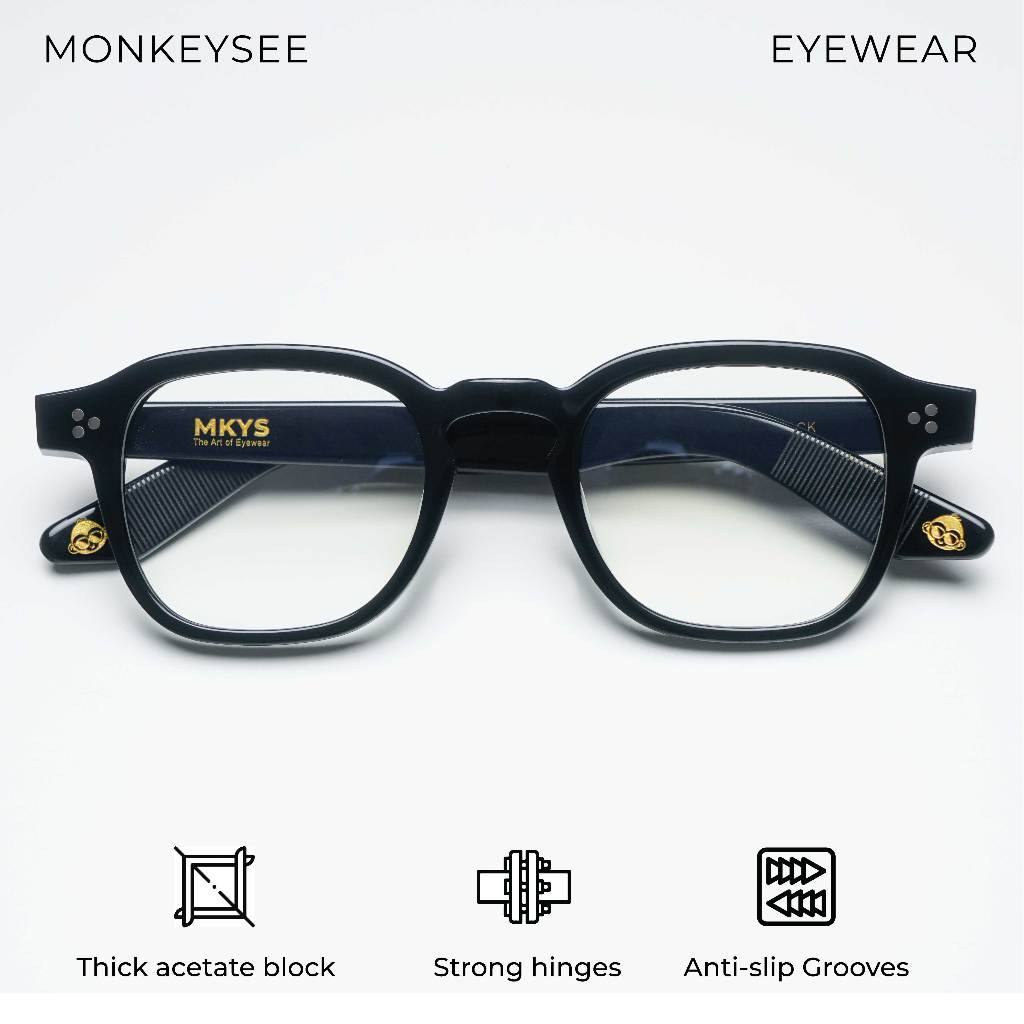 MORTON Monkeysee Eyewear Kacamata minus silinder progresif photochormic bluechromic anti blueray Zei