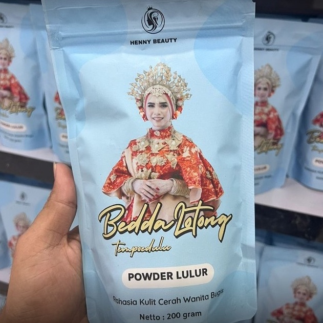 Lulur Bedda Lotong Asli Khas Bugis  Lulur Bedda Lotong 2 GRAM  Bedak hitam Lulur bugis Bedda lotong 