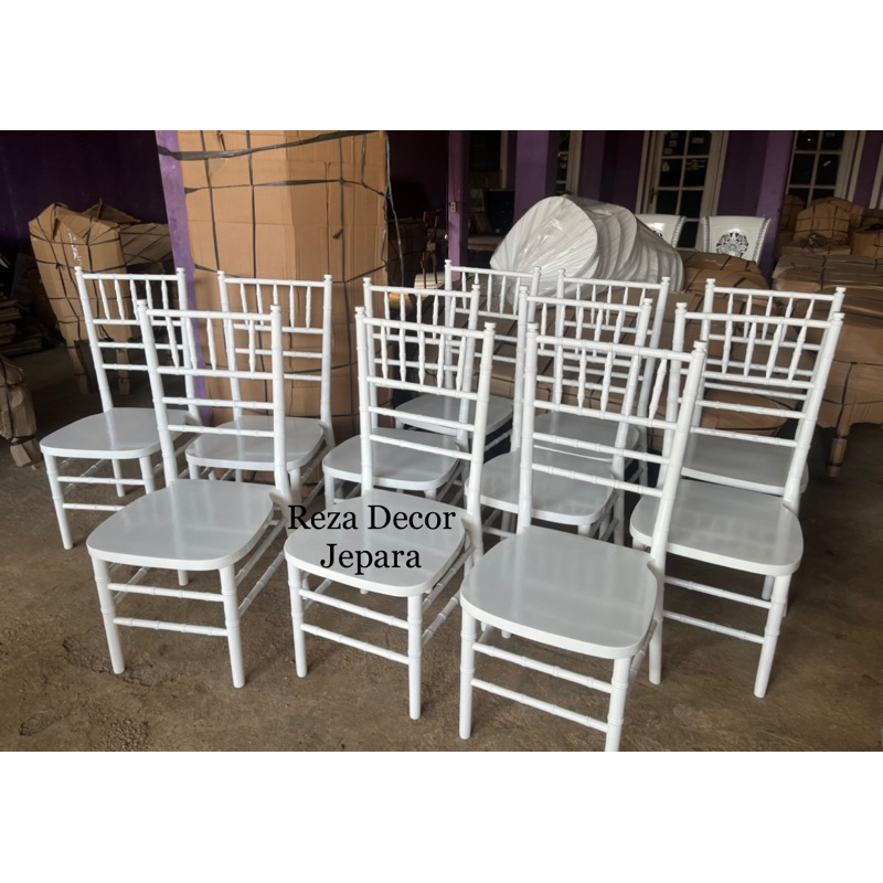 KURSI AKAD TIFFANY / KURSI TIFANI PELAMINAN AKAD TERMURAH / KURSI TIFFANY BAMBU