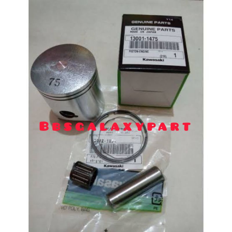 PISTON KIT SEHER B75 SET NINJA 150 R SS RR ORIGINAL