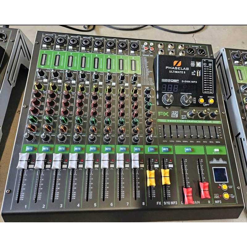 MIXER PHASELAB ULTIMATE 8 COMPRESS / Mixer Phase lab Ultimate 8 Compres / mixer phase lab ultitame 8
