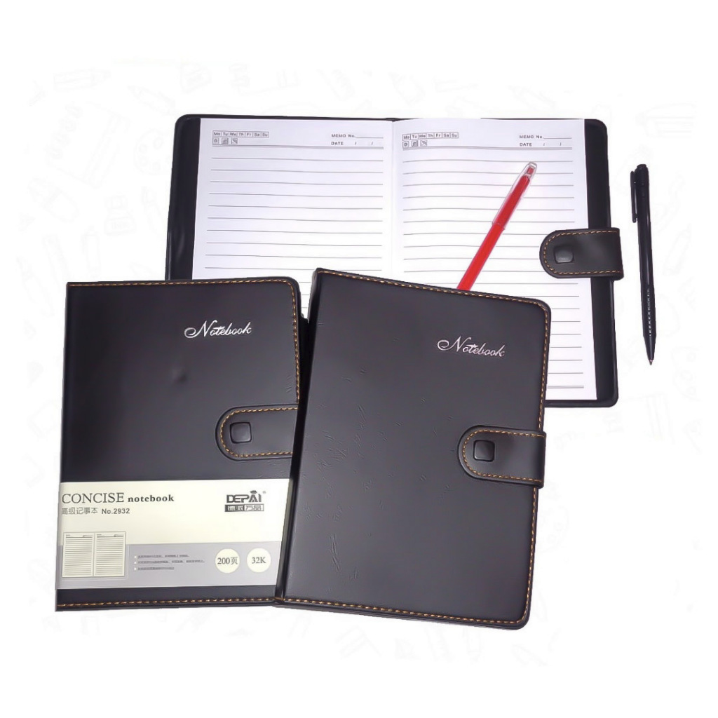 

Notebook Kancing Depai No.2932 + Pena ±A5 96's