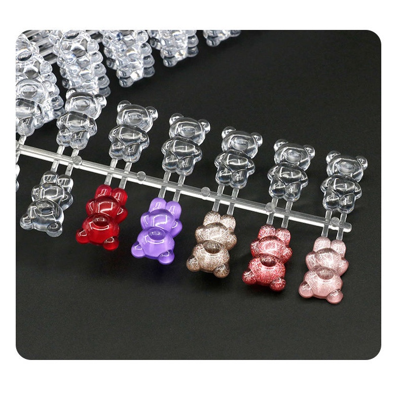 

TERUPDATE Color Display Akrilik Beruang Bear 14 pcs