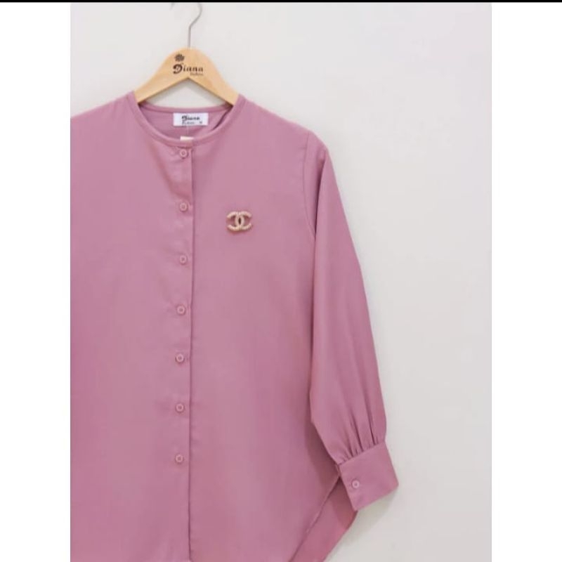 Vika blouse kemeja katun toyobo premium