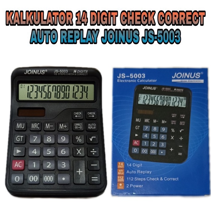 

PRODUK TREND KALKULATOR 14 DIGIT BESAR JOINUS JS53