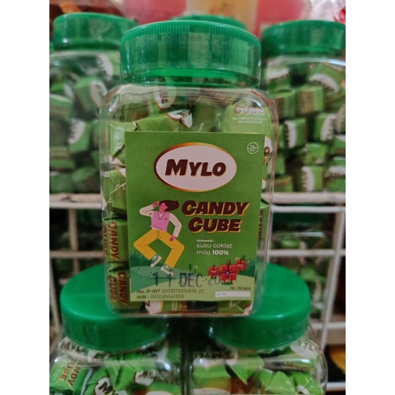 

mylo candy cube permen Milo coklat isi 50 pcs