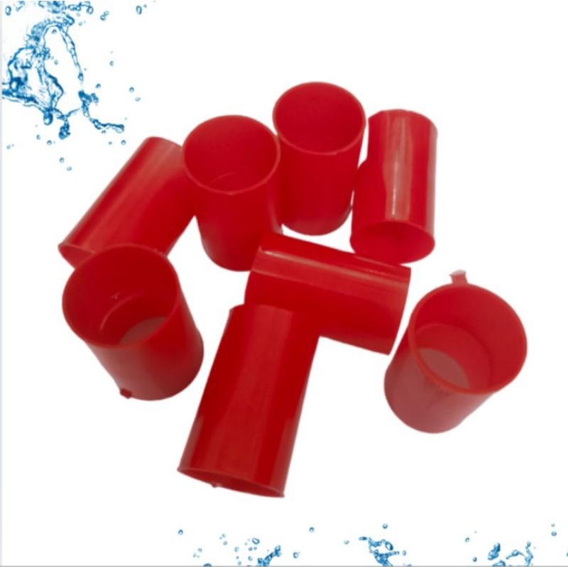 KNEE SOK MERAH PIPA AQUARIUM SAMBUNGAN PIPA POMPA AQUARIUM