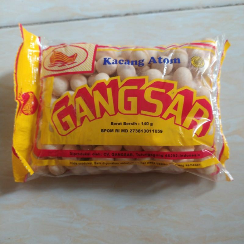 

Gangsar 140g, kacang atom