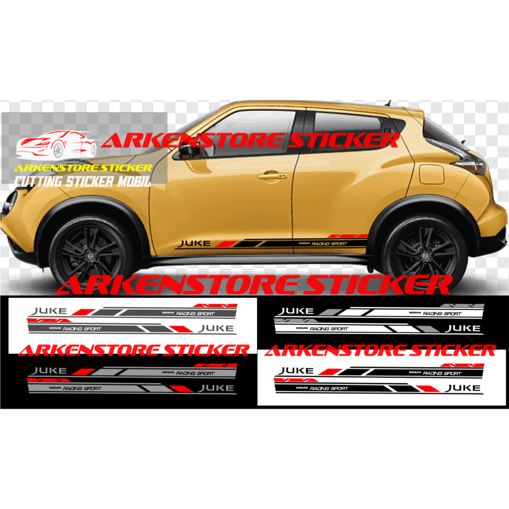 Sticker nissan juke sticker stiker mobil juke sticker list juke