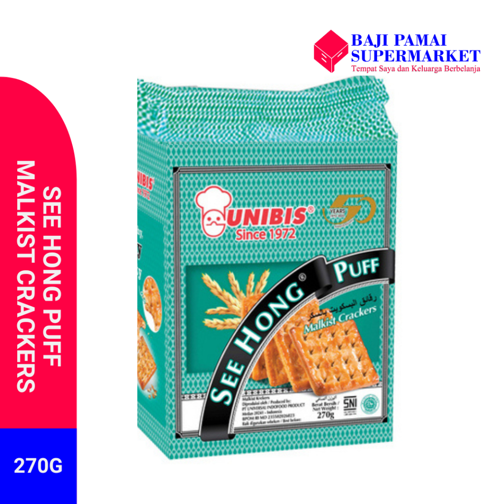 

Unibis See Hong Puff Malkist Crackers 252gr